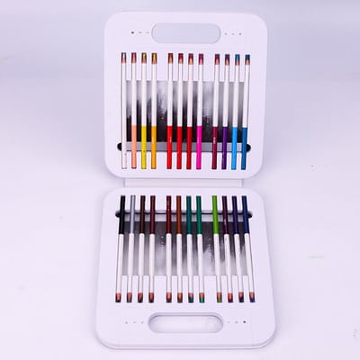 MIYA HIMI - Aquarel Kleurpotloden - in handige draagkoffer - 24 kleuren