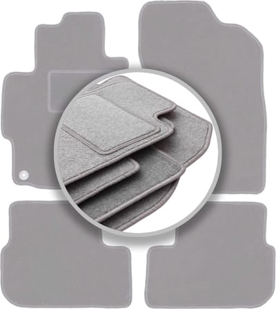 Grijze automatten voor: Mitsubishi Lancer VIII CY sedan, sportback (2007-2016)