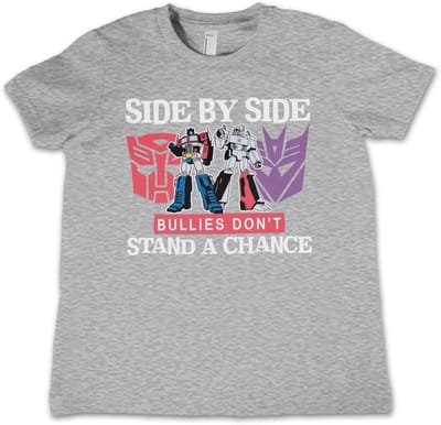 Transformers Kinder-T-shirt Side By Bullies Don't Stand A Chance Kids Tee HSB-12-TF1206-DTF560
