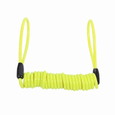 Dailygoods- Schijfslot Motor - Antidiefstal Beveiliging - Verstelbare Lengte 1.25 m - Multifunctioneel - Lichtgewicht - Veiligheidsfunctie - Reminder Cable