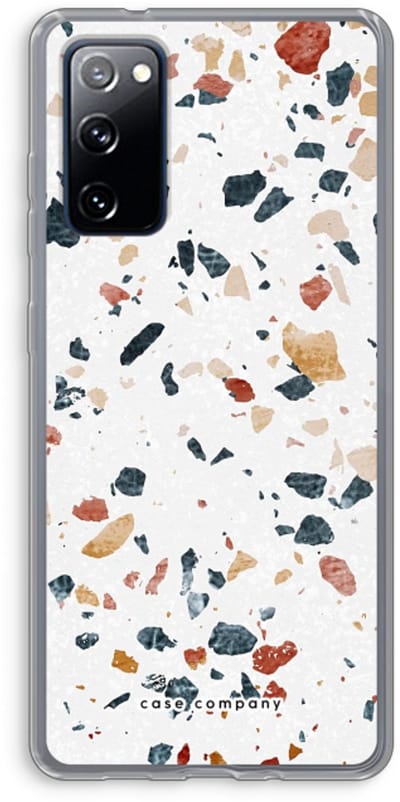 Case Company® - Hoesje geschikt voor Samsung Galaxy S20 FE / S20 FE 5G hoesje - Terrazzo N°4 - Soft Cover Telefoonhoesje - Bescherming aan alle Kanten en Schermrand