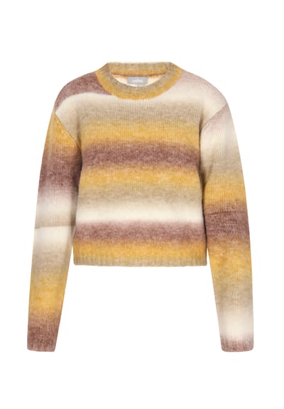 usha Jumper Dames Bruin Veelkleurig