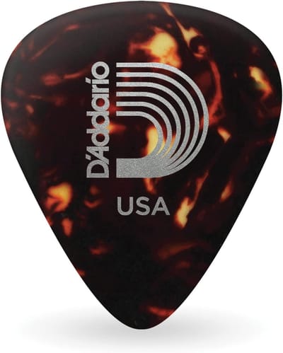 Gitaar Plectrums - Celluloid Picks - Muziek Maken - Natuurlijk Speelgevoel - 25 Pack - Schelpkleur