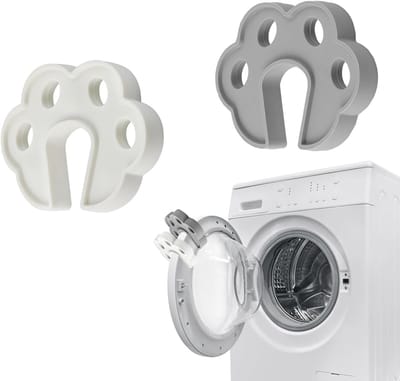 Famanu – 2 Pack Wasmachinedeursteun - Voorlader Wasmachinedeursteun - Deurstopper voor Vaatwasser - Droger - Wasmachine