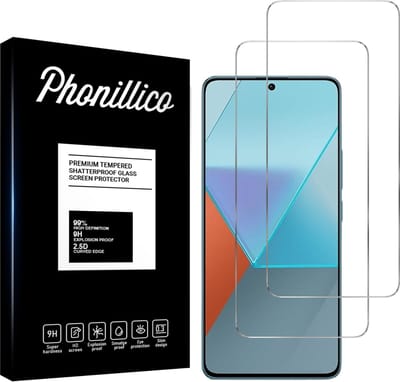 Screenprotector voor Xiaomi Redmi Note 13 Pro 5G - 2 stuks Beschermglas van glas Transparante glazen schermbeschermfolie