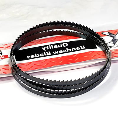 Zaagblad Voor Bandzaag - Metaalzaagblad Hout - Materiaal Zagen - Precisie Geslepen Tanden - 1712mm x 6mm - Zilverkleurig
