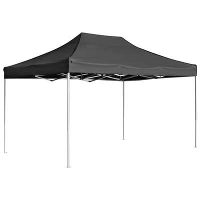 vidaXL - Partytent - professioneel - inklapbaar - 4,5x3 - m - aluminium - antraciet