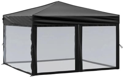 Paviljoen Partytent - Opvouwbaar - Gemakkelijk op te zetten - Feest - Waterdicht - 300 CM x 300 CM - Blauw