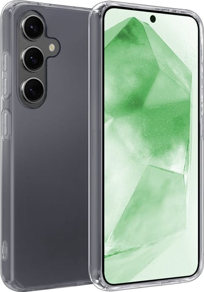 Hoesje Geschikt voor Samsung Galaxy A55 - Sterk & Shockproof - Hoes Cover - Siliconen Case - Transparant