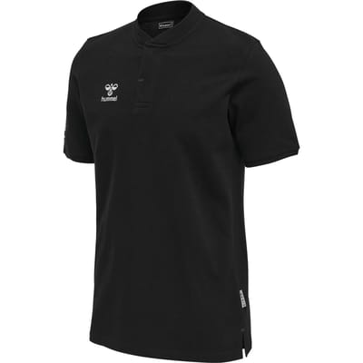Polo Shirt Korte Mouw hummel Polo Move Grid noir