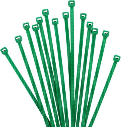 Kabelbinders - Tie Wraps Zip Ties - Kabel Organiseren - Hoge Treksterkte - 1000 stuks - Groen