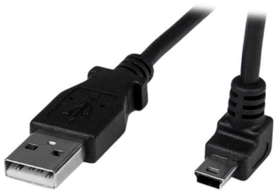 StarTech.com 1 m mini USB-kabel A-naar-mini-B met opwaartse hoek