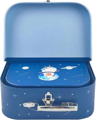 Opbergkoffers Cadeaudozen - Reisdozen Geschenkverpakking - Decoratieve Opslag - Stapelbaar Design - 3 Maten - Zonnestelsel Print