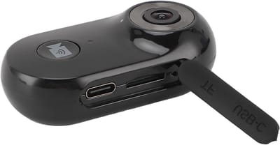 Huisdier Halsband Camera - Honden Katten Camera - Huisdier Gedrag Volgen - Groothoeklens 170 Graden - 1080p HD - Zwart