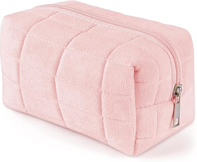 Grote make-uptas, cosmeticatas voor op reis met ritssluiting, bloemenpatroon, grote capaciteit, toilettas voor reizen, voor dames en meisjes