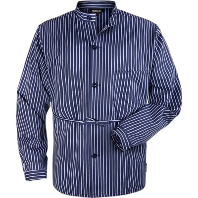 Fristads Katoenen Overhemd 431 Vl - Blauw/Wit - M