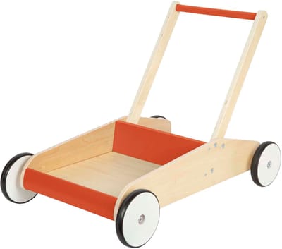 Small Foot - Houten Loopwagen Koper Rood