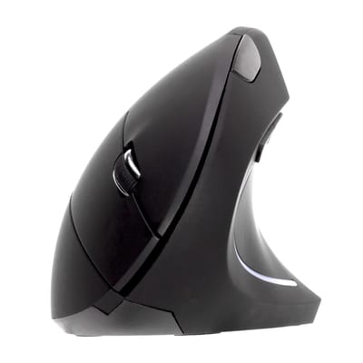 imoshion Draadloze Ergonomische Muis - Rechtshandige Verticale Muis Draadloos - USB-A - Zwart