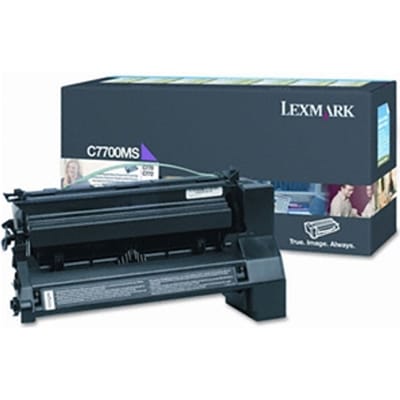 Lexmark C7700MS toner cartridge magenta (origineel)