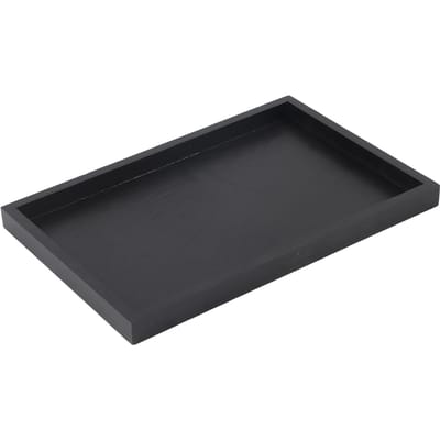 Rechthoekige Vorm Massief Hout Thee Koffie Snack Eten Maaltijden Serveerblad Bord Restaurant Dienbladen 25x18x2cm