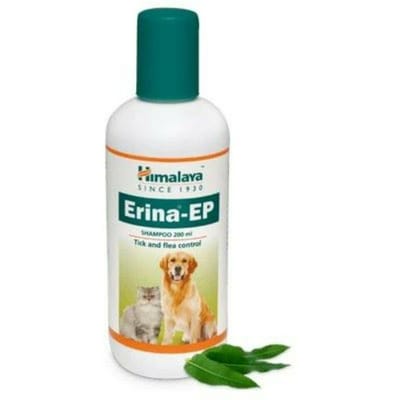 Himalaya Erina-EP Teken- en Vlooienbestrijdingsshampoo (Voor huisdieren) Ectoparasiticida