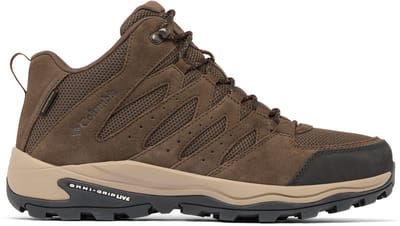 Columbia REDMOND™ IV MID WATERPROOF Heren Wandelschoenen - Cordovan, Tangy Orange