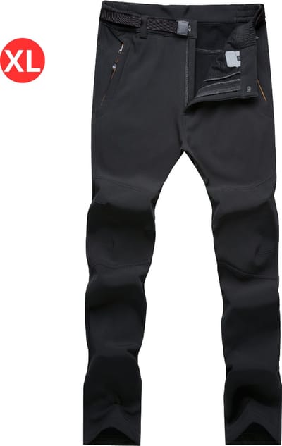 Bovista Skibroek - Skipak - Snowboard Broek - Winterbroek - Sneeuwbroek - Heren - Dames - Unisex - Wintersport - Zwart XL