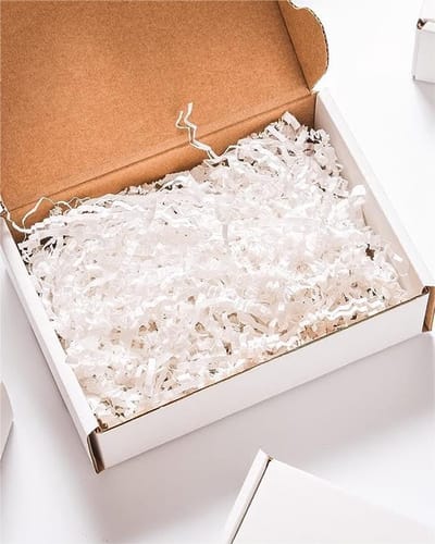 Verzenddozen 11x8x2 Inches - 25 Pack - Kartonnen Dozen voor Verpakking - Witte Verzenddozen voor Klein Bedrijf - Golfkartonnen Dozen Mailers voor Boeken, Schoenen & Geschenken