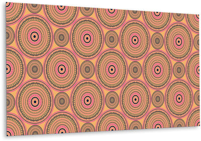Tulup PVC Wandpaneel - Arabisch Etnisch Patroon Vinyl Wandpaneel - 100 cm x 50 cm - Veelkleurig Wandpaneel PVC - 1 stuk - Vinyl Wandpaneel - Geometrisch Muurpaneel - Wandbekleding Vinyl - Plaktegels Keuken en Badkamer