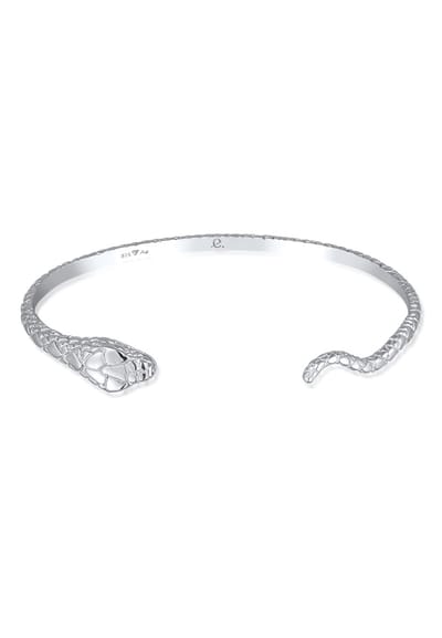 Elli PREMIUM - Armband - Bangle Vrouwen Slang 925 Sterling Zilve - Dames