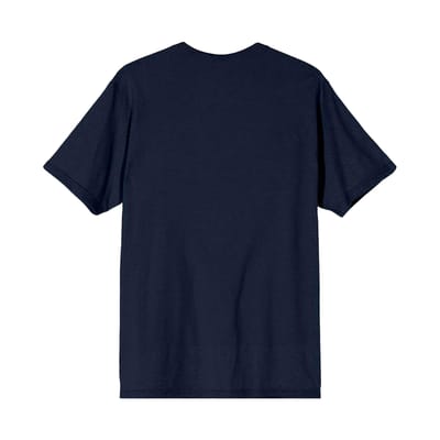 Harry Potter Jongens Hogwarts Crest Goud Inkt T-Shirt (Marineblauw)