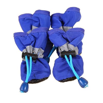 4 stks/set Waterdichte Hond Schoenen Chihuahua Anti-slip Regenlaarzen Schoeisel Voor Kleine Katten Honden Puppy Hond huisdier Booties 1