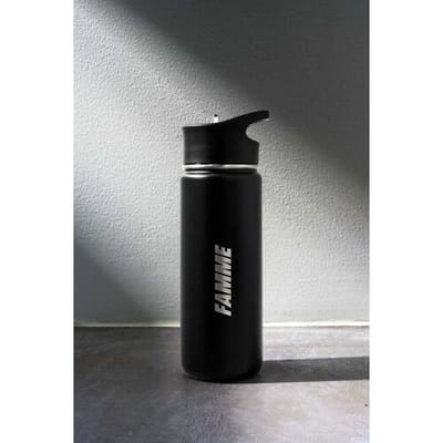 FAMME Performance Water Bottle Black ÉÉN MAAT