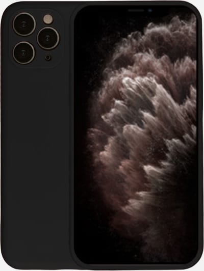 Smartphonica Telefoonhoesje Geschikt voor iPhone 11 Pro siliconen hoesje - Backcover Siliconen Case - Zwart geschikt voor iPhone 11 Pro