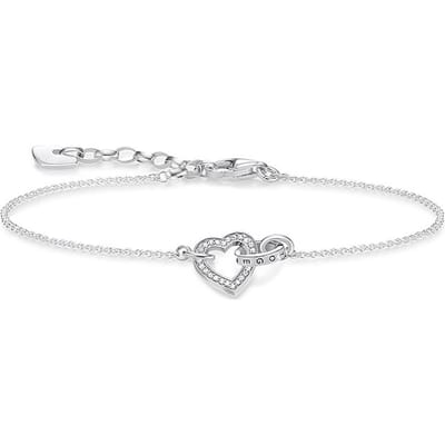 Thomas Sabo Sterling Silver Armband A1648-051-14-L19v (Verstelbaar: 16-19 cm)