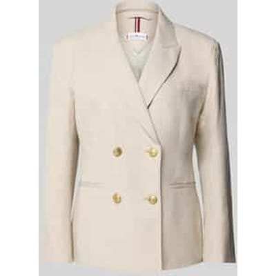 Regular fit blazer met dubbele knoopsluiting
