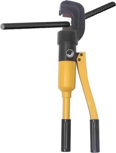 Hydraulische Staafknipper - Boutenschaar Kniptang - Staven Knippen - 8 Ton Druk - 4-16 mm - Geel Zwart