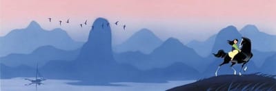 Fotobehang - Mulan Hills 300x100cm - Vliesbehang