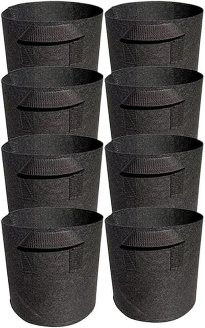 Manden voor waterplanten - Vijverplanten potten - Planten kweken - Ademende vliesstof - 2 liter - Zwart