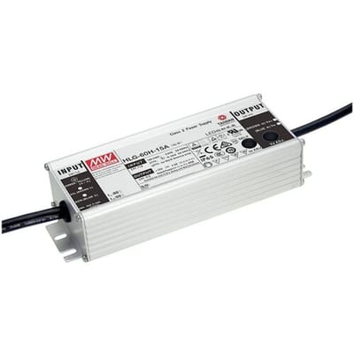 MEAN WELL HLG-60H-24AB LED-driver Constante spanning 60 W 1.5 - 2.5 A 22 - 27 V/DC Dimbaar, 3-in-1 dimmer, Instelbaar, PFC-schakeling, Outdoor,