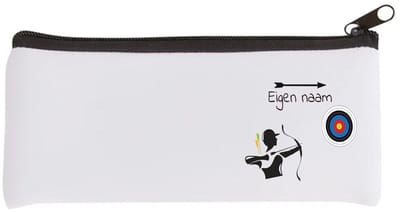 Akyol - boogschieten met eigen naam - Etui - Sport - boogschieters - cadeau - verjaardag - geschenk - gepersonaliseerde jongens en meisjes - 20 bij 9 cm