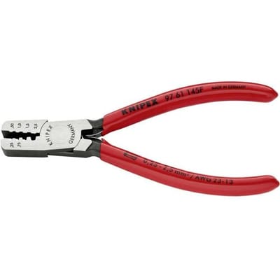 Knipex 97 61 145 F Krimptang Adereindhulzen 0.25 tot 2.5 mm²