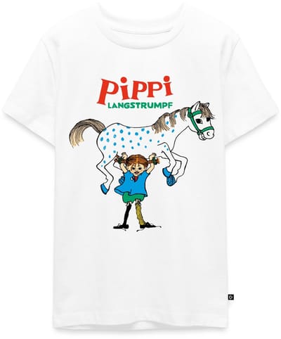 Pippi Langkous En Kleine Witte Avonturen Premium T-Shirt Tiener
