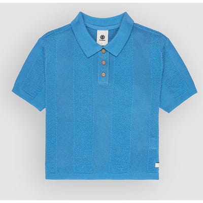 Element Textured Polo blauw