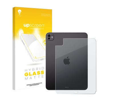 upscreen - Screenprotector voor Apple iPad Pro 11" 2025 (Achterkant) - Folie Beschermfolie Beschermglas matte