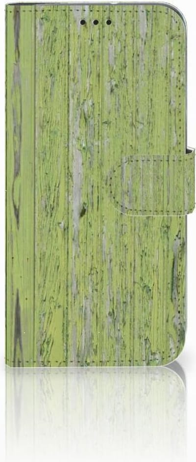 Motorola Moto G7 | G7 Plus Book Style Case Green Wood