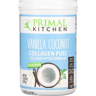 Primal Kitchen, Collagen Fuel, saveur vanille et noix de coco, 380 g (370 g)