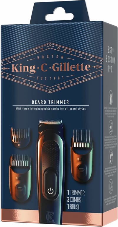 King C. Gillette Draadloze Baardtrimmer - 1 set