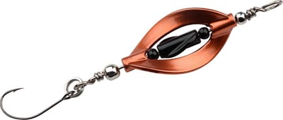 Trout Master Double Spin Spoon 3.3g - Kleur : Black White