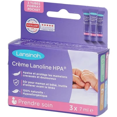 Lansinoh Lanoline Pocket - 3 x 7 ml - Tepelcreme